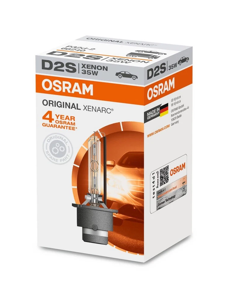 OSRAM  XENARC D2S ORIGINAL HID Xenon-Brenner Entladungslampe - Bild 1 von 3