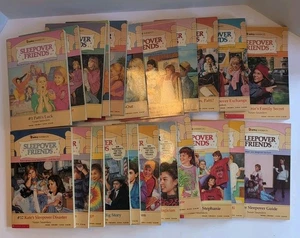 LOT of 22 Sleepover Friends Books Volume 1-19, 21-22, Super Sleepover Guide PB - Picture 1 of 16