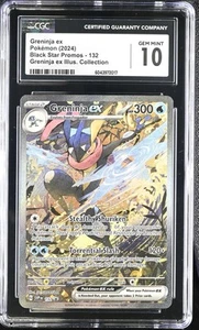 Pokemon CGC 10 Gem Mint Black Star Promo Illustration Rare Greninja EX SVP132 - Bild 1 von 1