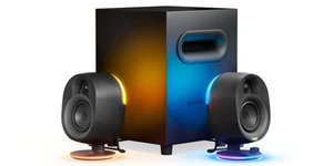 Steelseries Arena 7 2.1 Enceintes PC Bluetooth, USB noir - Photo 1/6