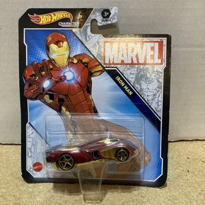 Coche coleccionable Mattel Hot Wheels Marvel Iron Man nuevo - Imagen 1 de 2