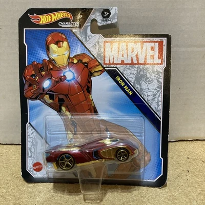 Mattel Hot Wheels Marvel Iron Man collectible car brand new - Image 1 of 2