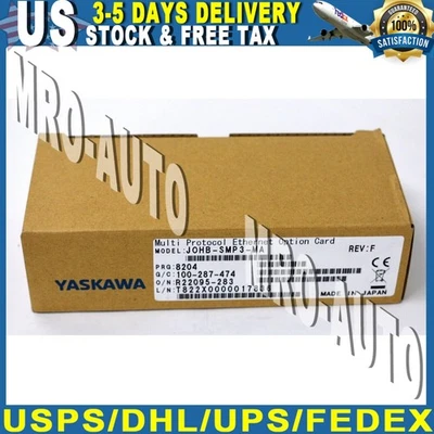US FREE TAX YASKAWA JOHB-SMP3-MA Multi Protocol Ethernet Option Card - Image 1 of 4