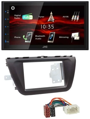 JVC USB Bluetooth MP3 DAB 2DIN Autoradio für Suzuki SX4 (ab 2013) - Bild 1 von 4