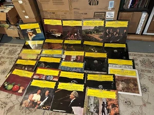 LP Lot 26 Deutsche Grammophon Classical Vinyl Records Beethoven Dvorak Bach - Picture 1 of 13