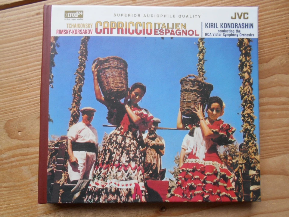 Tchaikovsky: Capriccio Italien / Capriccio Espagnol (XRCD) Kondrashin, Kirill un - Bild 1 von 1