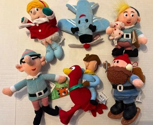 Rudolph Island of Misfit Toys Navidad Lote de 6 etiquetas CVS de peluche 7" Stuffins - Imagen 1 de 14