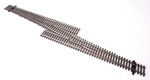 Walthers Track 948-83076 HO Scale Code 83 Nickel DCC #6 Single Crossover Right - Picture 1 of 1