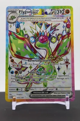 Flygon ex - 222/191 Holo - Pokemon SV08: Surging Sparks - Image 1 of 2