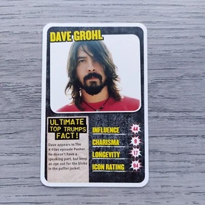 DAVE GROHL (Foo Fighters) - Kerrang Rock Legends Top Trumps Karte von 2014 - Bild 1 von 2