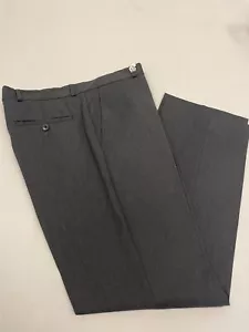 Pantalones para hombre Kenneth Cole 100 % lana 32R negros - Imagen 1 de 3