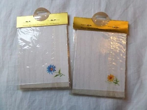 2 pks Marcel Sherman Imported Placecards Wood look Floral 6 ea NIP - Picture 1 of 4