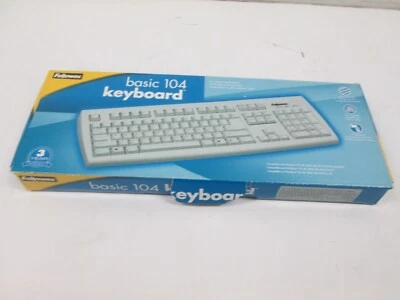 Vintage Fellowes 104 mechanical keyboard in original Packaging - Image 1 of 4