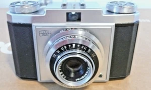 ZEISS Ikon Prontor-Svs Contina Novar-Anastigmat 1:3,5 F = 45mm Camera /orig Case - Picture 1 of 18