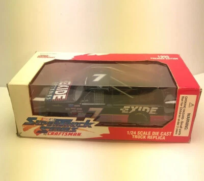 Supercamión diecast 1995 Racing Champions #7 escala 1:24 Craftsman Geoff Bodine Foto 1 de 4