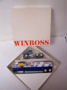 Rimorchio pianale trattore Winross Promozionale 1:64 Georgia Pacific KENWOOD T800 - Foto 1 di 8