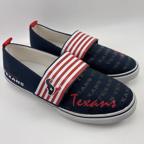 Houston Texans Bradford Exchange Sneaker/Tennis Shoe Women's 7.5 NEW Cover