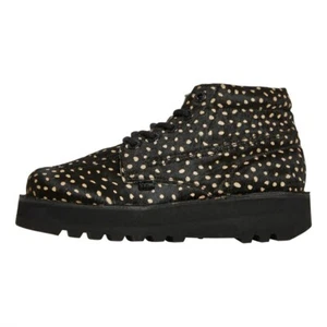 Kickers Kick Hi Stack "Spots" Boot Size 7 Black RRP £100 Brand New LAST PAIR - Afbeelding 1 van 5