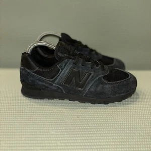 Zapatillas informales New Balance 574 Core para niño talla 6 para mujer 8 GS574EVE gamuza negra - Imagen 1 de 9