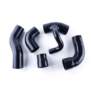 Manguera de refuerzo de silicona negra para Volvo 850 T-5/T-5R S70/V70 T5 2,3 L 1993-1997 - Imagen 1 de 9
