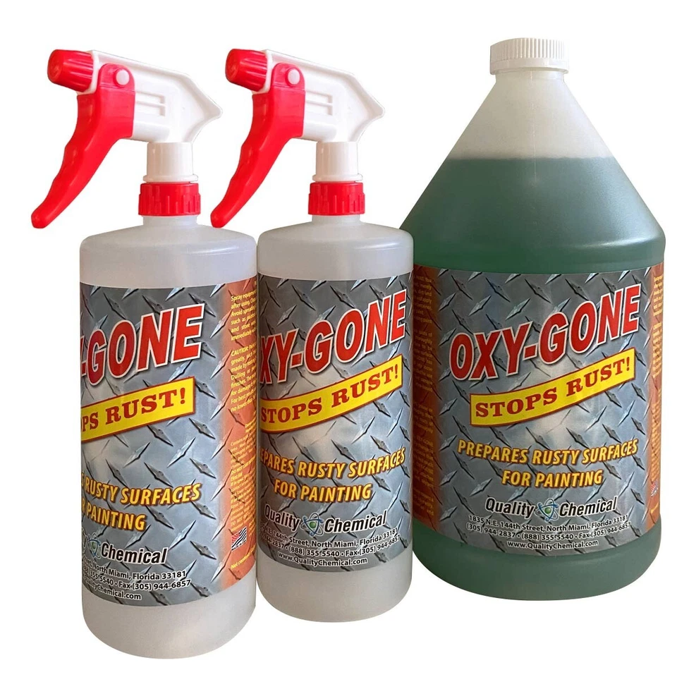 Oxy-Gone Rust Remover & Metal Treatment / 1 Gallon Combo - Image 1 of 1