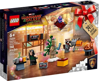 LEGO 76231 Holiday & Event Advent Calendar 2022, Super Heroes - Guardians of the - Image 1 of 2