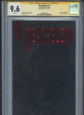 Deathblow #1 *Embossed Red Foil Logo* 1993 CGC Signature Series 9.6~ - Image 1 of 3