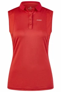 Pikeur Damen Poloshirt ärmellos red flame Sports FS25 - Bild 1 von 5