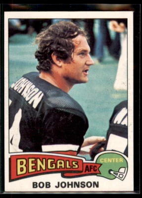 1975 Topps Bob Johnson #412 Cincinnati Bengals - Image 1 of 2