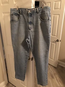 Men's Anchor Blue Denim Jeans 42x34 (Fits 39x32) - Picture 1 of 10