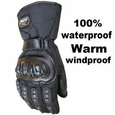 Produktbild - Motorradhandschuhe,Motorrad Handschuhe für Herren Damen mit Hartknöchelschutz 