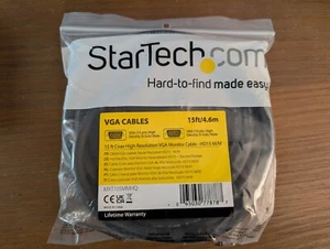 Cable extensible para monitor VGA coaxial de alta resolución Startech 15' 15 pies MXT105MMHQ - Imagen 1 de 1