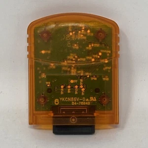Original Xbox Live Beta Tester Translucent Orange Memory Unit X08-25319 - Picture 1 of 6