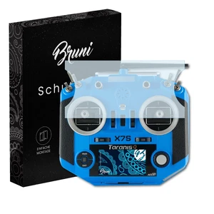 Bruni 2x Folie für FrSky Taranis Q X7S Schutzfolie Displayschutzfolie - Bild 1 von 8