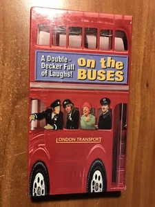 On The Buses - A Double-Decker Full Of Laughs! (VHS) Promotional Copy Screener - Picture 1 of 2