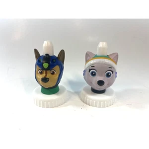 Paw Patrol Figur Saft Flaschenaufleger Chase Everest Kinder Sammler Spielzeug - Bild 1 von 10