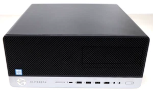 HP EliteDesk 800 G3 TWR Intel i5-6500 3.2GHz 32GB DDR4 Fair No COA HDD - Picture 1 of 4