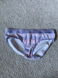 VICTORIA'S SECRET Purple Cotton Panty Panties Hipster M VS NWOT - Picture 1 of 3