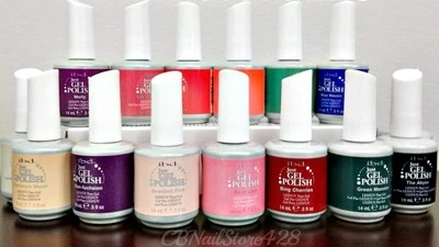 Esmalte en gel IBD Just - Juego de 15 botellas .5 oz - Elige entre base/parte superior/colores Foto 1 de 2
