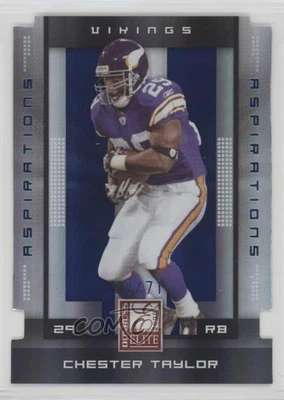 2008 Donruss Elite Aspirations Die-Cut /71 Chester Taylor #55 - Image 1 of 2