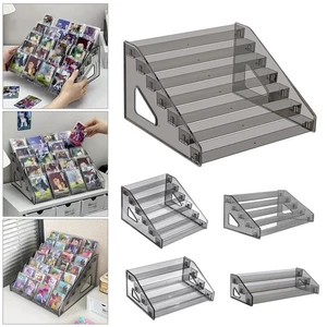 3-7Layers Game Card Storage Rack Multi Functional Game Disk Display Box Bracket - Picture 1 of 20