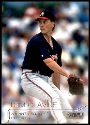 Tom Glavine 2015 Stadium Club #252 Braves MLB LEER ENVÍO GRATUITO AutographDen Foto 1 de 2