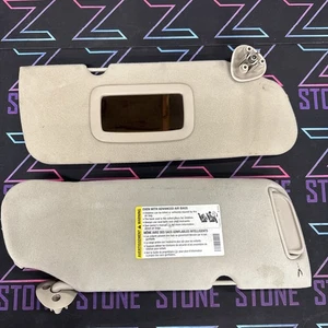 03-07 Chevy Silverado GMC Sierra conductor pasajero parasol bronceado 02 03 04 05 06 - Imagen 1 de 6