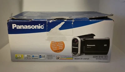 Panasonic SDR-S10 Camcorder w/ Charger and Battery | VGC. - Image 1 of 4