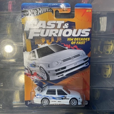 Hot Wheels Fast & Furious HW Décadas de Rápido VW Jetta MK3 - 1:64 Diecast Jesse Foto 1 de 2