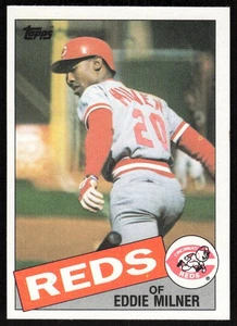 1985 Topps #198 Eddie Milner - Picture 1 of 2