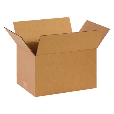Partners Brand 14X10x8 Corrugated Cardboard Boxes, 14"L X 10"W X 8"H,  - Image 1 of 4