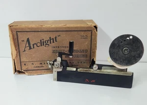 Vintage E.N. Mason & Sons Ltd, Arclight Edge-Binding Machine, Original Box 1940s - Picture 1 of 10