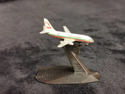 Royal Air Maroc Schabak 1:600 Scale Diecast Boeing 737 Aircraft Model Display - Image 1 of 4