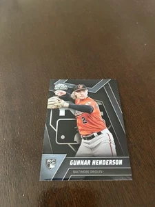 2023 Topps cromo negro variación de imagen SP Gunnar Henderson refractor (RC)  - Imagen 1 de 2